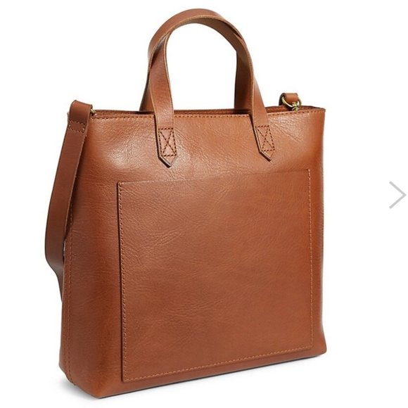 Madewell Handbags - Madewell Transport Cognac Leather Bag